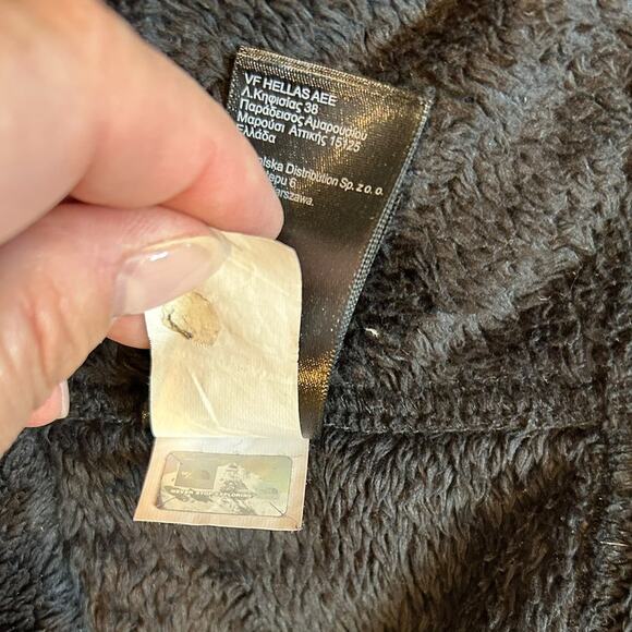 THE NORTH FACE Black Fleece Full Zip up Winter Warm Soft Girls Size 18, XL - Picture 8 of 9